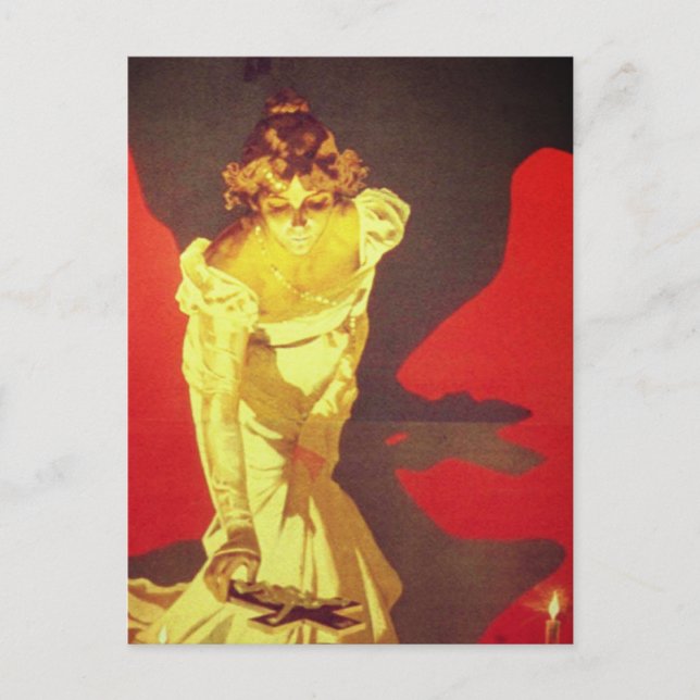 Tosca Original Poster - Detail (Giacomo Puccini) Postkarte (Vorderseite)