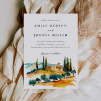 Toscana Landschaft Italienische Hochzeit