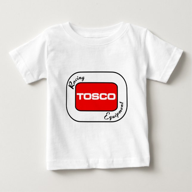 TOSCO, das Ausrüstung läuft Baby T-shirt (Vorderseite)