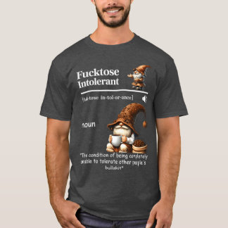 Tose intoleranter Gnom-Caffee - Kunst T-Shirt
