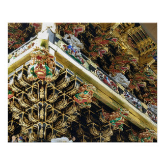 Toshogu-Schrein Nikko Japan Löwe Poster