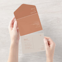 Toskana Amber | Moderne Minimalistische Hochzeit