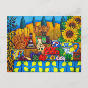 Toskana Delikatessen Postkarte