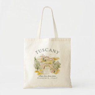 Toskana Florenz Italien - Serene Sommerlandschaft Tragetasche