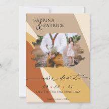 Toskana Gelber Rost Beige Modernes Abstraktes Foto