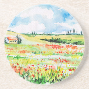 Toskana Getränkeuntersetzer