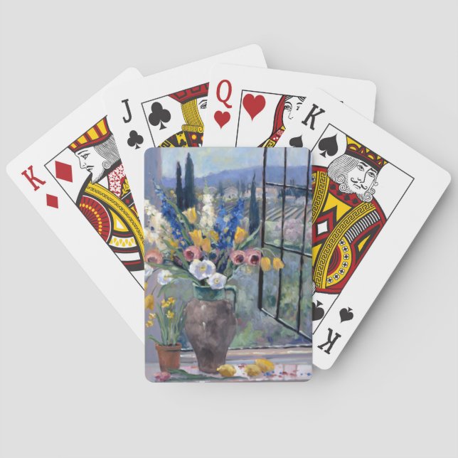 Toskana Hillside II Spielkarten (Rückseite)