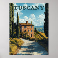 Toskana, Idyllische Landschaft Italiens
