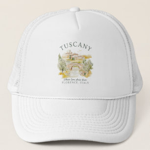 Toskana Italien Florenz Reisen Geschenk Truckerkappe
