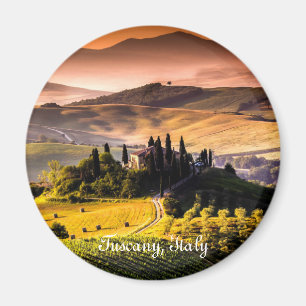 Toskana, Italien - Landschaftsfotografie Magnet