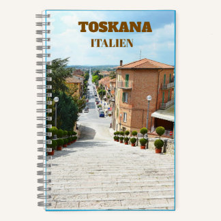 Toskana-Italien Notizbuch
