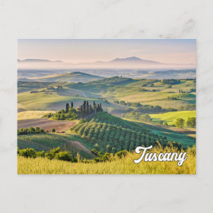 Toskana, Italien Postkarte
