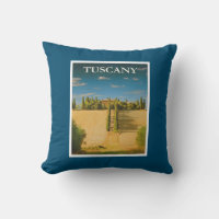 Toskana Italien Retro Vintage Travel Poster