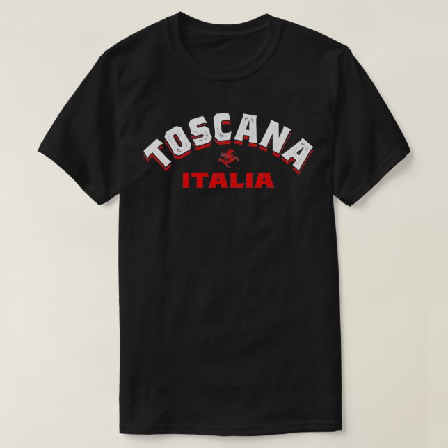 Toskana Italien Toscana Italia Geschenk Souvenir V T-Shirt (Design vorne)