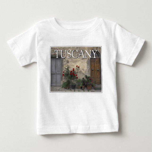 Toskana, Italien | Toskanische Türe Baby T-shirt (Vorderseite)