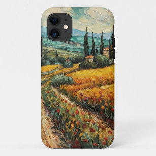 Toskana Landschaft Italien van Gogh Stil Case-Mate iPhone Hülle