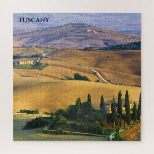 Toskana Landschaft, Toskana Italien Jigsaw Puzzle