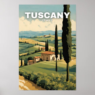 Toskana Reise Poster