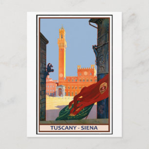 Toskana - Siena Postkarte