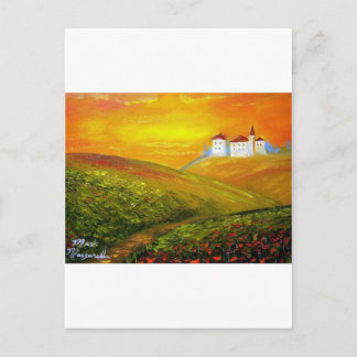 Toskana Sunshine Postkarte