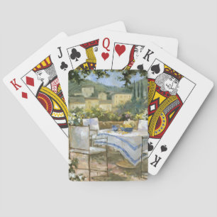 Toskana Terrasse Spielkarten