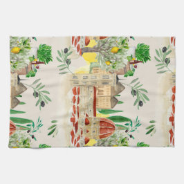 Toskana, Toskana, Italien, Oliven, Zitronen, Geschirrtuch