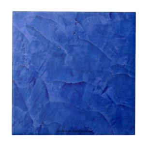 Toskanisch Blaue Venezianische Stuck Keramikfliese