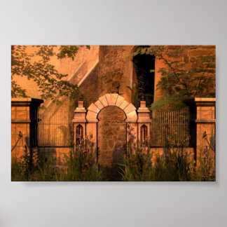 Toskanisch Sunset Poster