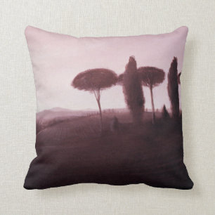 Toskanische Landschaft 1992 Kissen