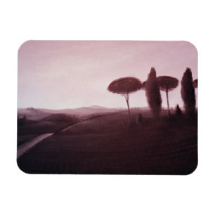 Toskanische Landschaft 1992 Magnet