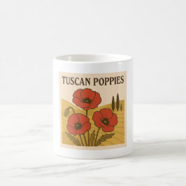 Toskanische Tasse Poppies