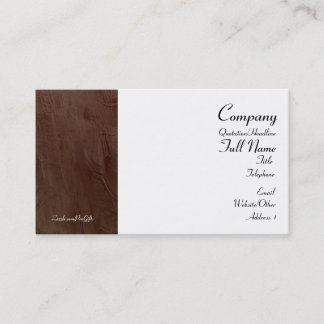 Toskanischer Burgunder Visitenkarten Visitenkarte