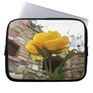 Toskanisches yelllow stieg laptopschutzhülle