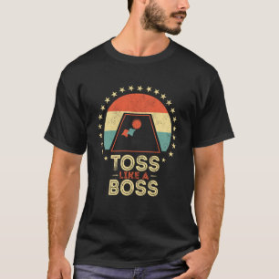 Toss wie ein Boss Cornhole Champ Cornhole Champion T-Shirt