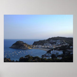 Tossa De Mar Costa Brava Spanien Poster