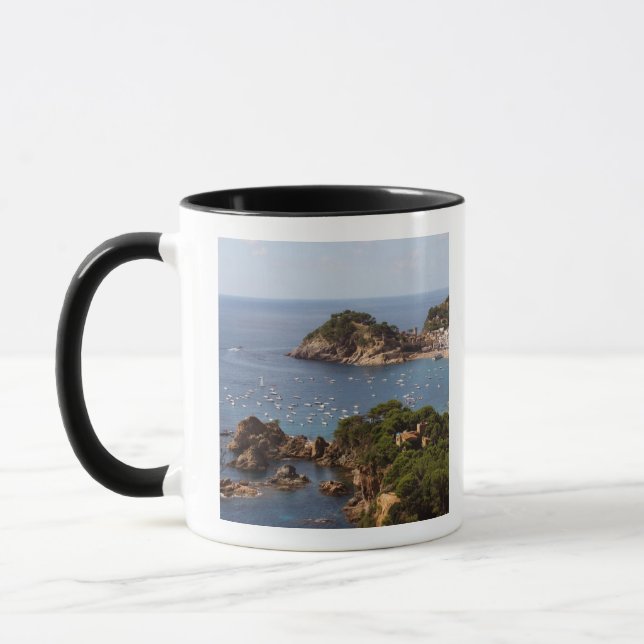 TOSSA DE MAR. Stadt an der Costa Brava. Tasse (Links)