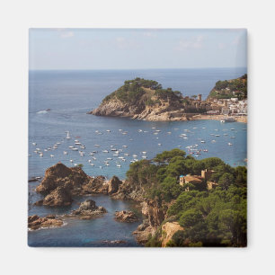 TOSSA DE MAR. Stadt in der Costa Brava. Magnet