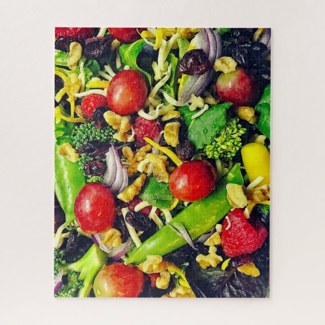 Tossed Salad & Fruit Lunch - 16x20 - 520 Stk. Puzzle (Vertikal)