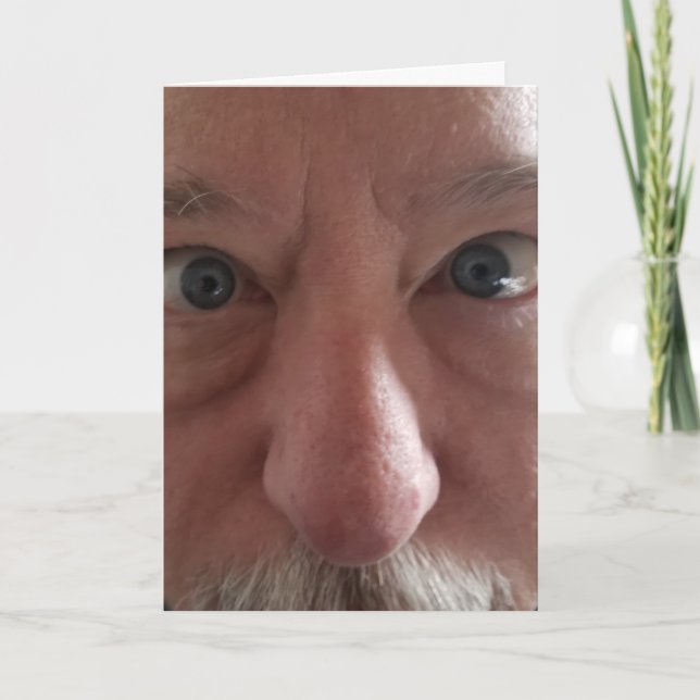 Tot: eine goofy card für diese besondere Person Karte (Vorderseite)