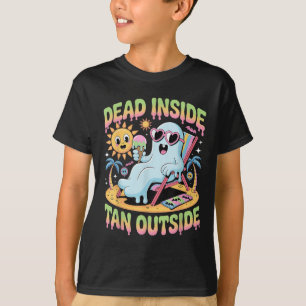 Tot innen braun außen lustiger Geist Summerween T-Shirt