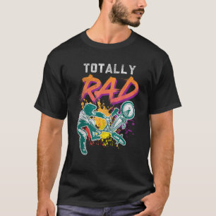 Total abgefahrenes 80er BMX-Fahrrad Vintage-Rennra T-Shirt