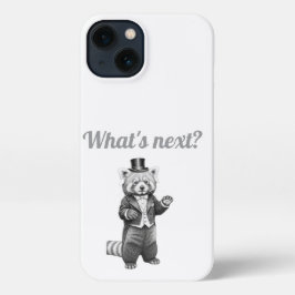Total Adorbs Red Panda Sketch Handy Case iPhone 13 Hülle