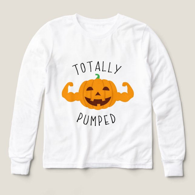 Total Aufgepumpter Kürbis (Design Vorderseite)