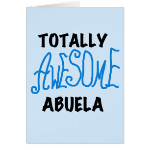 Total fantastische Abuela blaue T-Shirts und