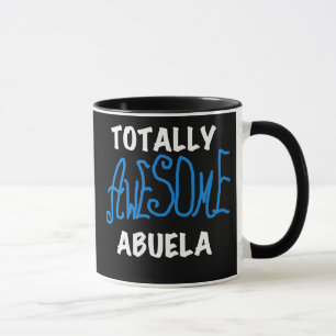 Total fantastische Abuela blaue T-Shirts und Tasse