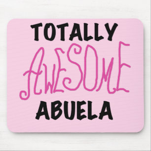 Total fantastische Abuela rosa T-Shirts und Gesche Mousepad