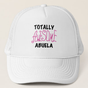 Total fantastische Abuela rosa T-Shirts und Truckerkappe
