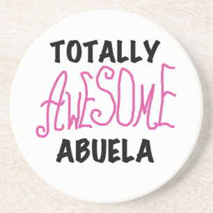 Total fantastische Abuela rosa T-Shirts und Untersetzer