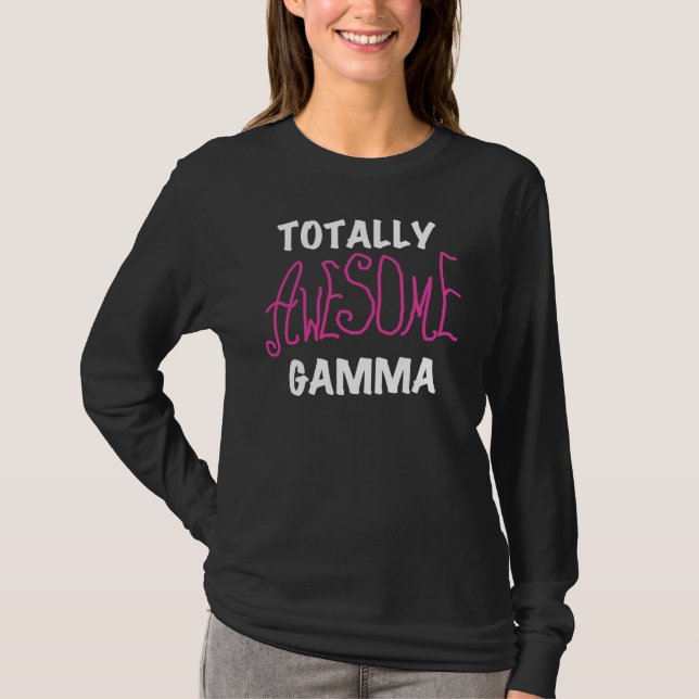 Total fantastische Gamma-Rosa-T-Shirts und T-Shirt (Vorderseite)
