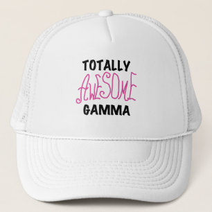 Total fantastische Gamma-Rosa-T-Shirts und Truckerkappe